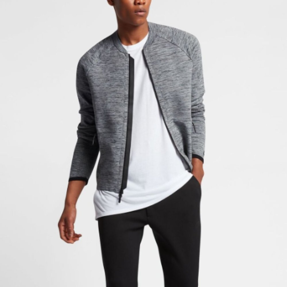 Nike Tech Knit Jacket Gray M 832178 060